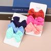 3pcs Fabric Hair Bows Hair Clips For Baby Girls 3inch Hair Bows Hairpins Barrettes Headwear Kids Children Hair Acesssories