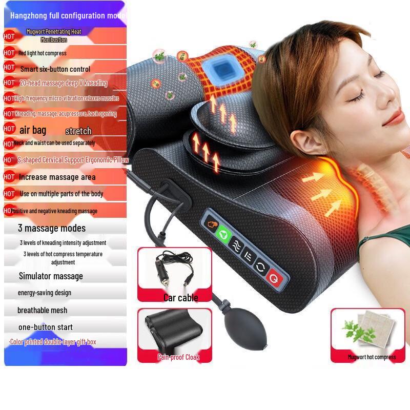 Multi-Function Full Body Neck Massager Pillow