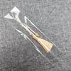 Faux Pearl Tassel Bag Charm With Retro Silver Butterfly Pendant Suitable For Handbags Backpacks Keys Hanfu Decoration