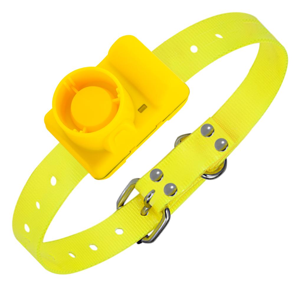 

Ошейник для локализации звука для охотничьих собак Бипер Ошейник для дрессировки собак Водонепроницаемые бипер-ошейники для спортивной дрессировки жёлтый