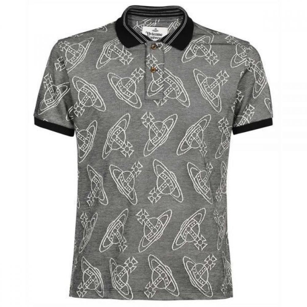 

Классический воротник-поло Vivienne Westwood Stray 53138841 GrayM (around 95)