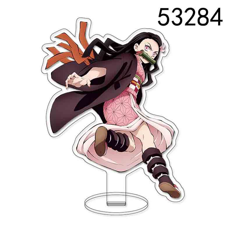 Demon Slayer Kimetsu No Yaiba Infinity Castle Acrylic Standee Tokitou Muichirou Kamado Nezuko Action Figure Model Toys