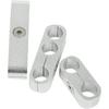 Spark Plug Wire Separators Aluminum Kit, 7mm 8mm 9.5mm Engine Spark Plug Wire