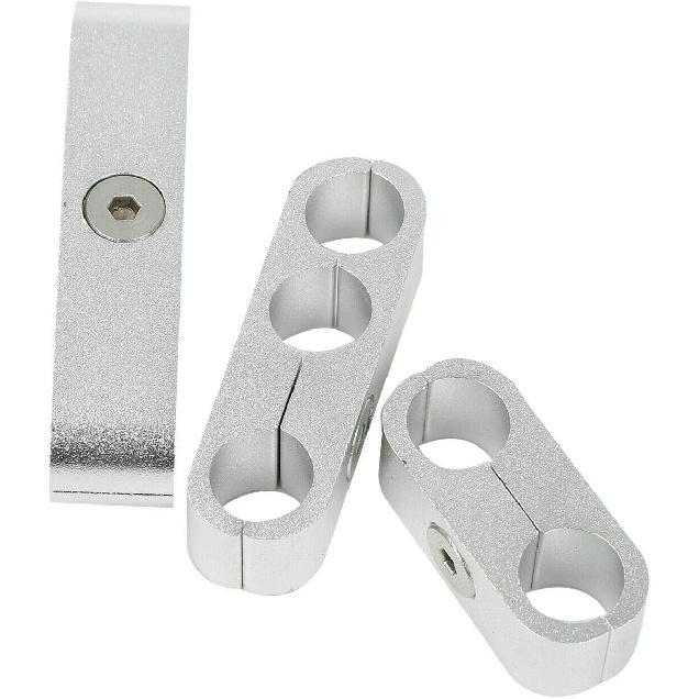 Spark Plug Wire Separators Aluminum Kit, 7mm 8mm 9.5mm Engine Spark Plug Wire