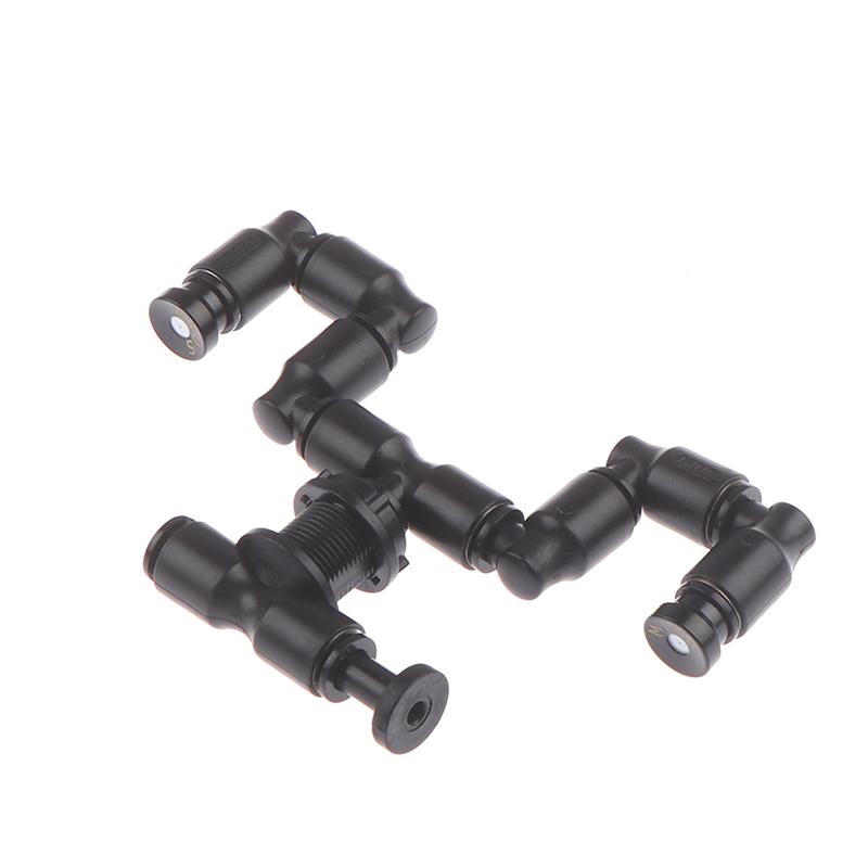 

Рептилии Террариум Двойной Форсунка Туманообразователь Разбрызгиватель Туман 360° Регулируемый Аквариум