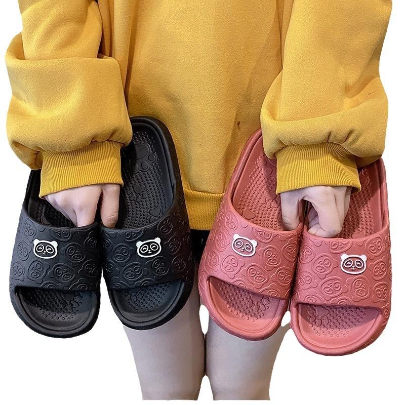Soft-soled slippers for women's summer outer wear New Year's new non-slip and versatile casual one-word cool slippers