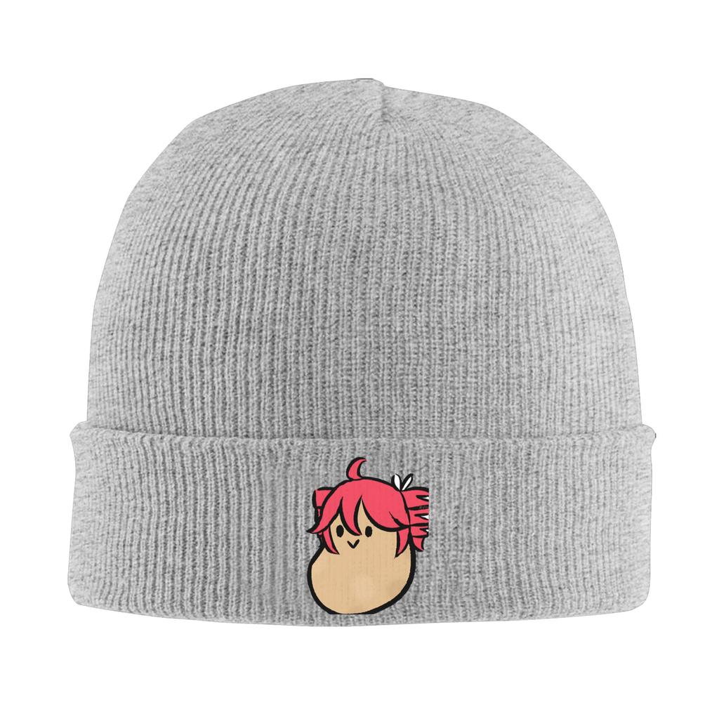 Triple Baka Kasane Teto  Beanie Hats  Bonnet Hats Men Women Street Y2K Outdoor Sport Knit Hat Autumn Custom Head Wrap Caps