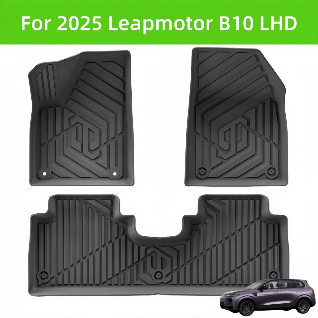 2025 Leapmotor B10 LHD TPE Floor & Trunk Mats