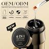 JTING 6in1 Multifunction Gel Shiny Hard Top Coat Various Effect Construction Gel Builder Modelling Leveling Gel Nail Polish