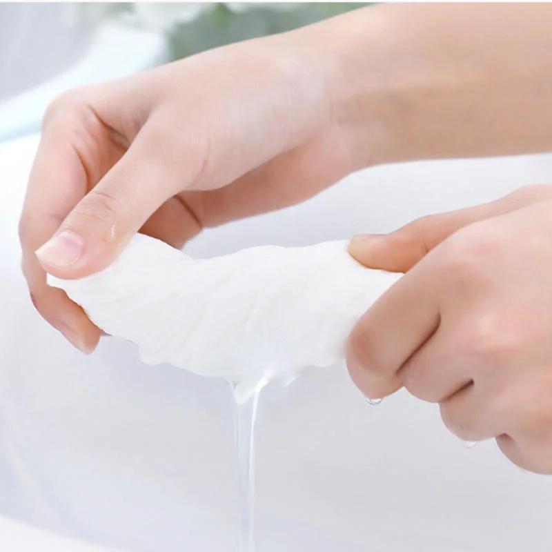 50PCS/Bag Compressed Towel Tablets Tissues Toilet Paper Portable Camping Wipes Disposable Towels for Home Hotel Travel Sports
