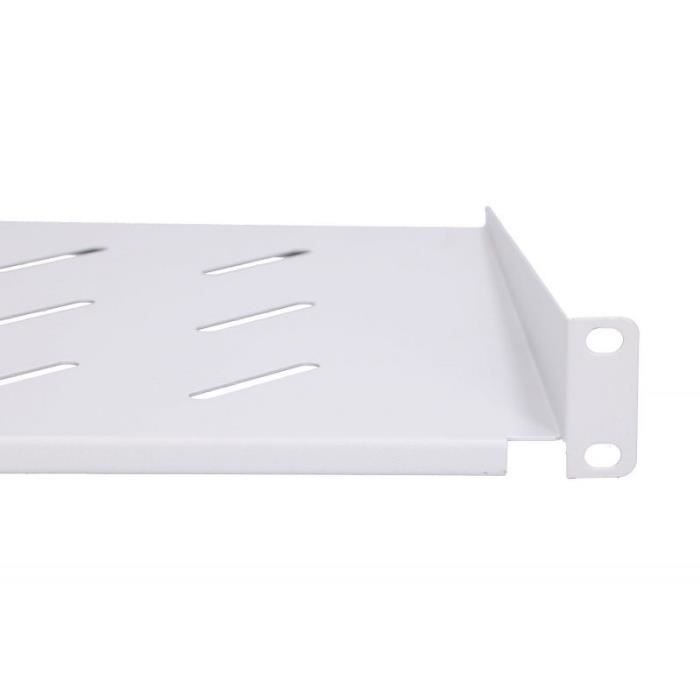 Extralink Shelf 1U for hanging cinets grey 25cm - 5902560368666