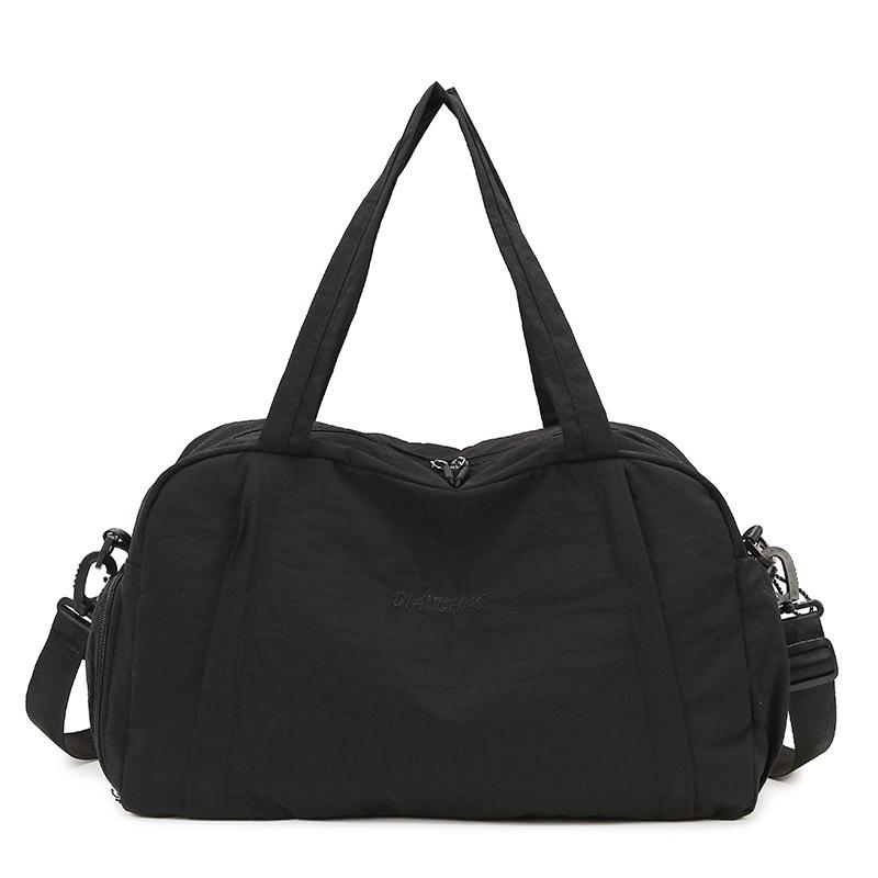 Korean Style Large Capacity Short Trip Business Travel Duffel Bag - Lightweight Sports Gym Bag for Women & Men - Multifunctional Handheld Storage Bag