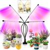 LED Plant Growth Light,three Color Plant Light Clip,timed Full Spectrum Sunlight,succulent Flower Herb Seedling Supplement Light