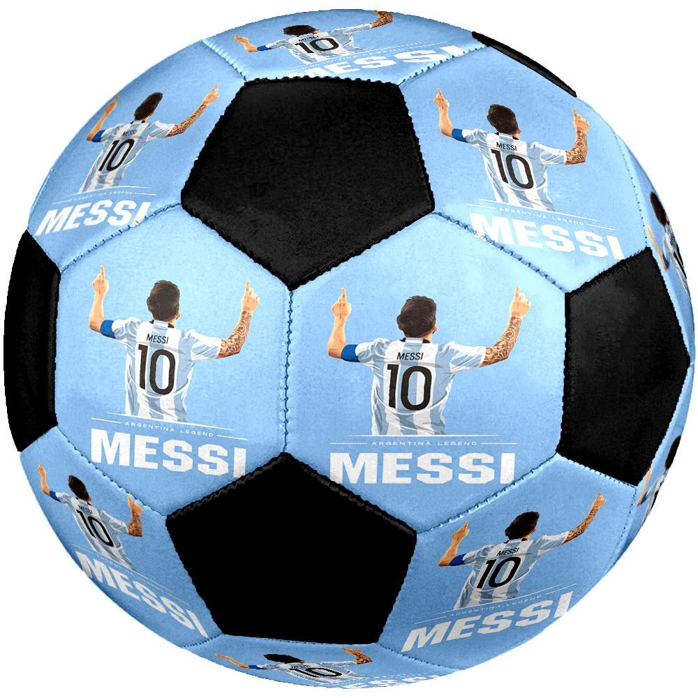 1pc Messi Soccer Ball Size 5 Indoor Soccer Ball Fashion Colorful Backyard Game - Great For Sports Fans Gift HE77