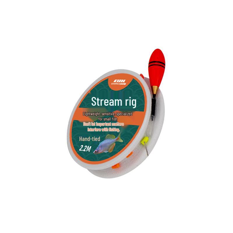 

Komailei Akita Fox Single Hook Stream Fishing Rig 2 sets/pack