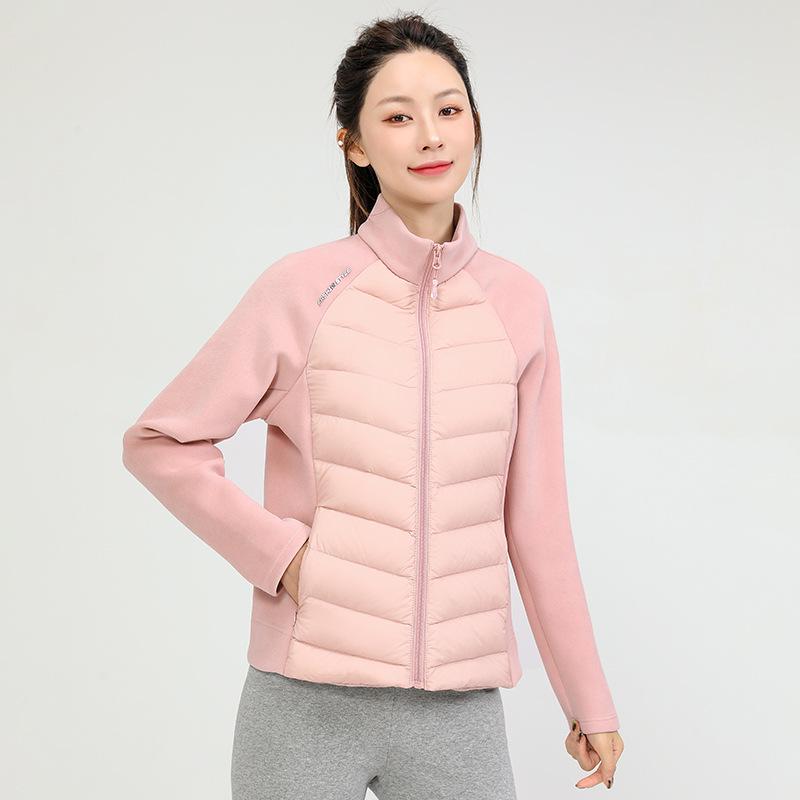 LuLu Winter Women's Stand Collar Duck Down Jacket