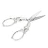 Embroidery Scissors Retro Stainless Steel Multifunctional Portable Scissors Shear Sewing Supplies