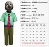 Zootopia Cos Fox Nick Print Shirt Comic Show Cosplay Suit Stage Performance Suit