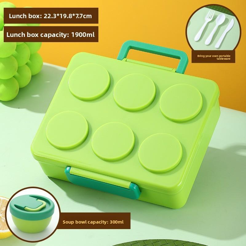 Style Kids Lunch Box With Dividers For School And Picnic Use