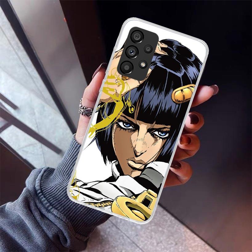 JoJo Adventure Bruno Buccellati Phone Case For Samsung Galaxy A17 A57 A37 A16 A26 A36 A56 A15 A25 A35 A55 A14 A13 A54 A53 A34 A2