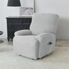 1/2/3-zits Poolvlies Relaxfauteuil Bankhoes Elastische Spandex Gespleten Fauteuil Overtrekken All-inclusive Stoelhoezen voor Huisdecoratie
