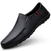 Fashion Casual Leather Mens Footwear Slip on Office Man Formal Shoes Wedding Party Men Dress Shoes Breath Driving Lazy Loafers Moccasins