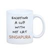 Singapore - Mug With Graphics And Brand Name Art-Dog