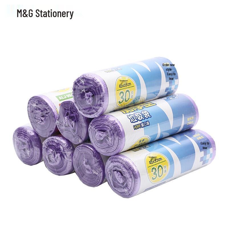 M&G 45x55cm Thickened Mixed Color Garbage Bags