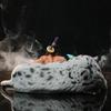 Anime One Piece Figure Snow leopard Trafalgar D. Water Law Sitting Position Figures Model Collection Toys Gifts