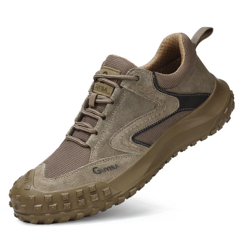 Labor Insurance Shoes, Smash-proof and Puncture-proof Men's Steel Baotou Safety Protective Shoes