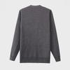 Men's Spring and Autumn Plus Velvet Cardigan Sweater for Middle-Aged and Elderly