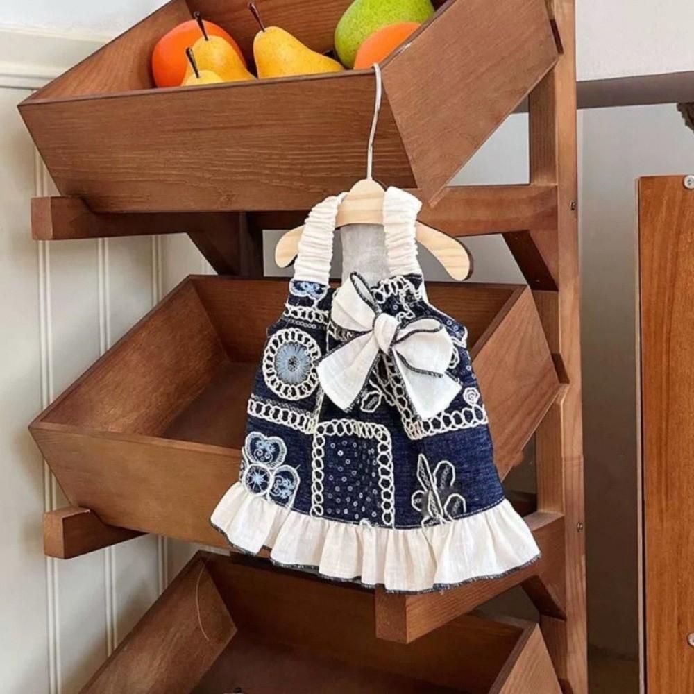 Luxury Puppy Summer Clothes Princess Style Dog Costume Trendy Pet Princess Dress Summer