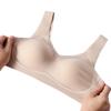 Damen Push-up Nahtloser Latex-Westen-Stil Bügelloser BH