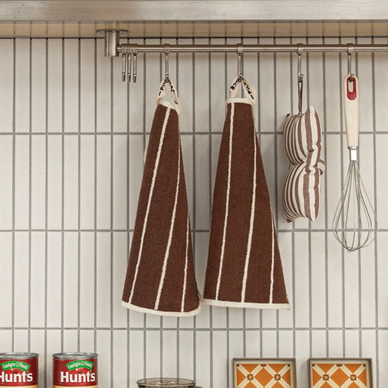 PILY PLACE Hand Towel (Brown Ivory)