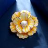 Fashionable Accessories: Peony Flower, Atmospheric Anti-exposure, High-end Accessories, Oil-drip Brooch