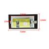 2Pcs No Error LED Number License Plate Lamp For BMW E46 2D facelift M3 facelift 2004-2006 White 12V Canbus License Plate Light