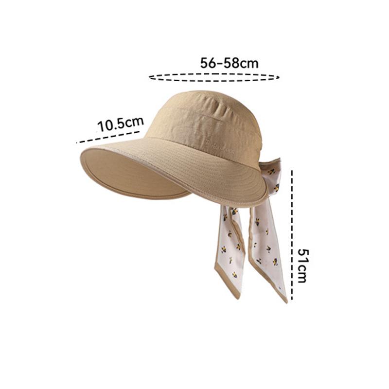 Summer Foldable Fisherman Hat Women's Sun Protection Sun Hat