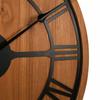 Hometime Wooden Brackets Wall Clock