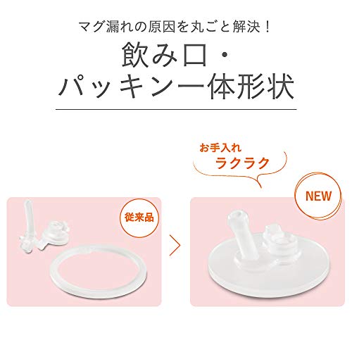 COMBI Polypropylene (PP) Rakumug Exciting Drink Set monpoke