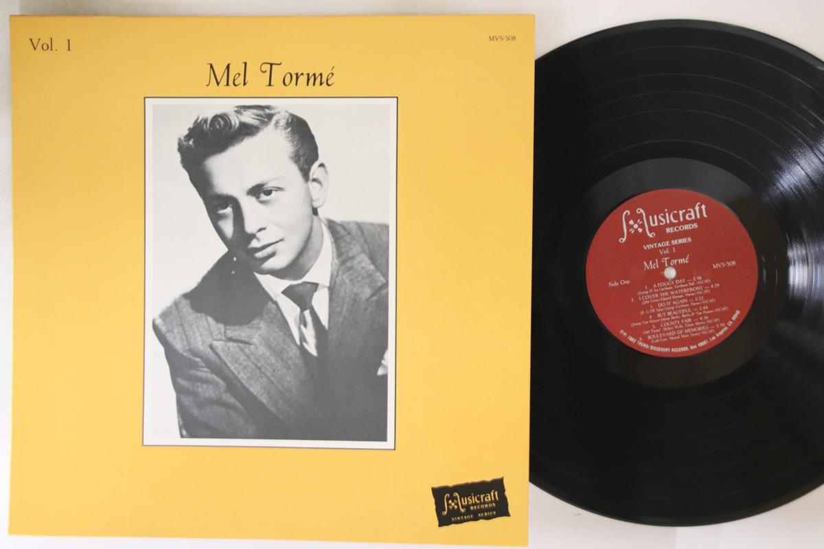 

LP Record MEL TORME - Mel Torme Vol.1 MVS508 MUSICRAFT 1982 US Jazz Used