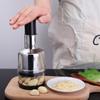 1Pcs Stainless Steel Onion Press Chopper Hand Vegetable Chopper Stainless Steel Manual Food Chopper for Kitchen Tools