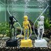 Luminous Dancing Skeleton Aquarium Bubbler Water Wiggling Skeleton Decor Aquatic Products