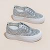 Thick-soled Little White Shoes Women's 2025 New Summer Outer Wear Fashionable Versatile Hollow Breathable One-pedal Lazy Board Shoes