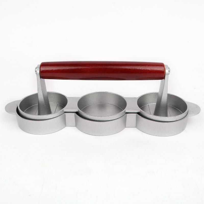 Round Home Kitchen Hamburger Meat Press