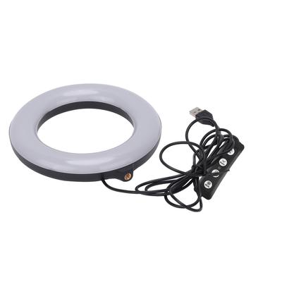 6in 3000‑6000K Dual Color Temperature Ring Fill Light for Live Steaming Online Meeting