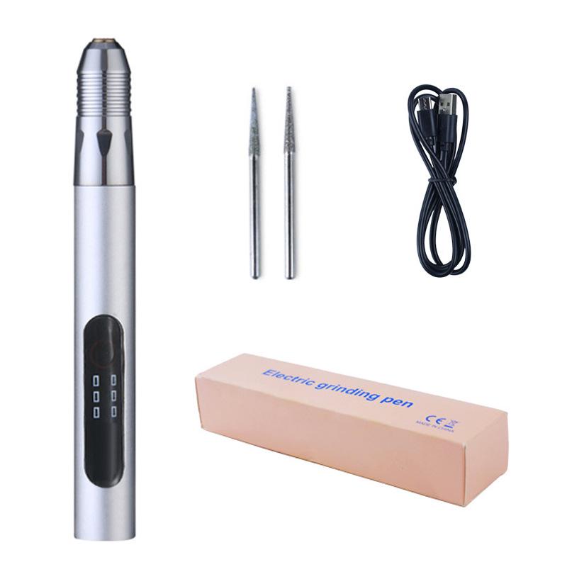 Electric Nail and Cuticle Remover Grinder Pen for Manicure Salon Use