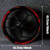 Universal Motorcycle Wheel Rim Stripe Wheel Decal Tape Sticker 18-21 Inch Sport Wheel Decals Road Bike Reflective Sticker