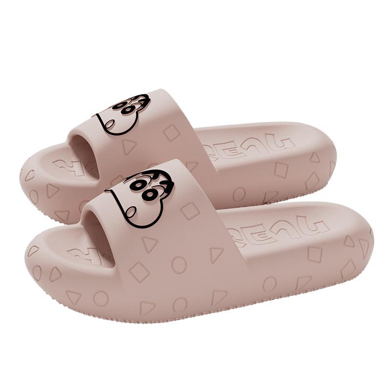 Crayon small new slippers women's summer new indoor home bathroom bath non-slip cute cool slippers men