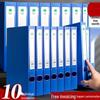 A4 Plastic Document Storage Box with Clip for Office Vouchers and Supplies