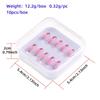 5pcs 10 Pcs/box Translucent Tungsten Bead Core Hard Egg Fly Glo Bug Fly Fishing Flies Lures Size 12#